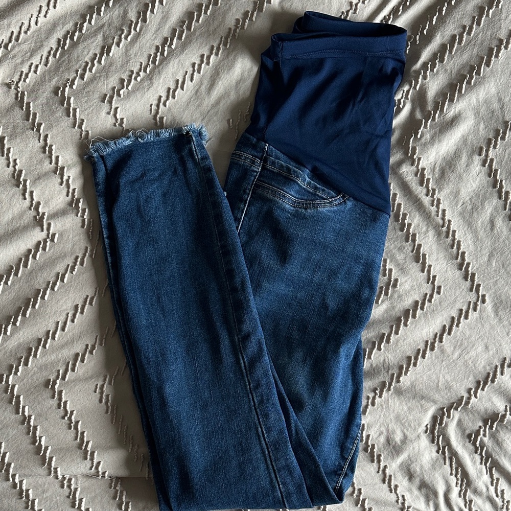 High Waisted Maternity Women's Jeans